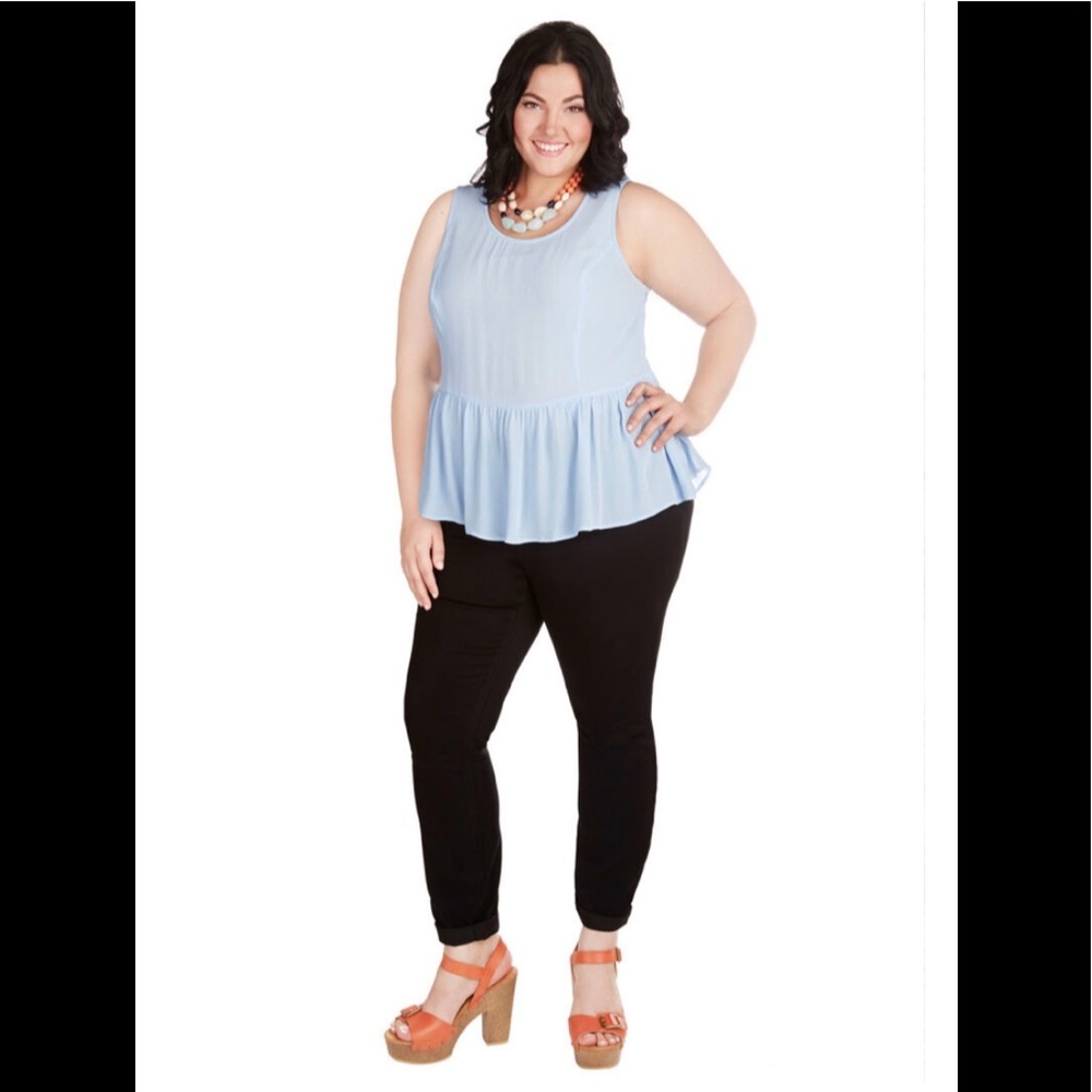 ModCloth Peplum Top